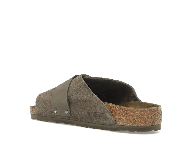 Birkenstock Kyoto Nubuck-Suede Concrete Gray
