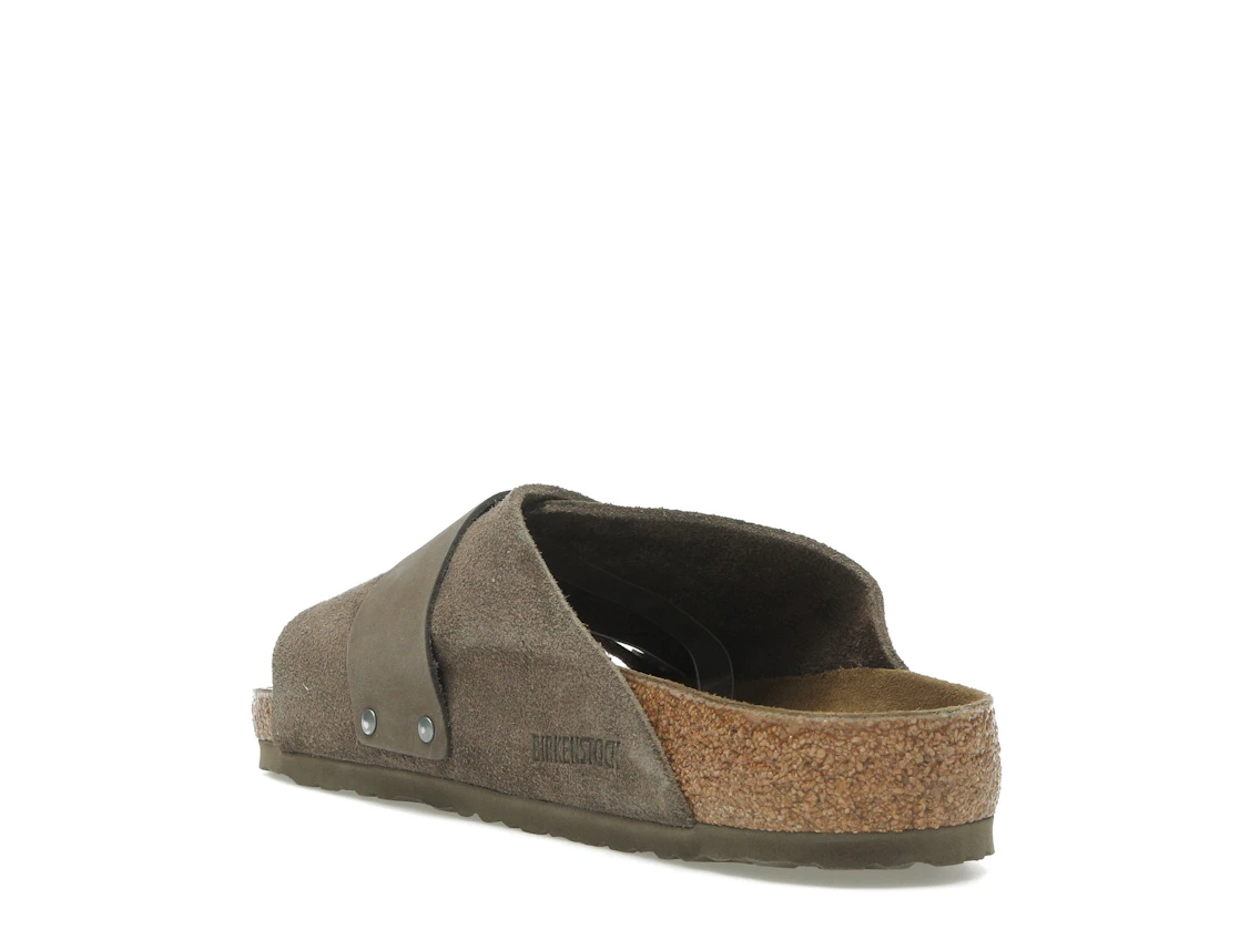 Birkenstock Kyoto Nubuck-Suede Concrete Gray
