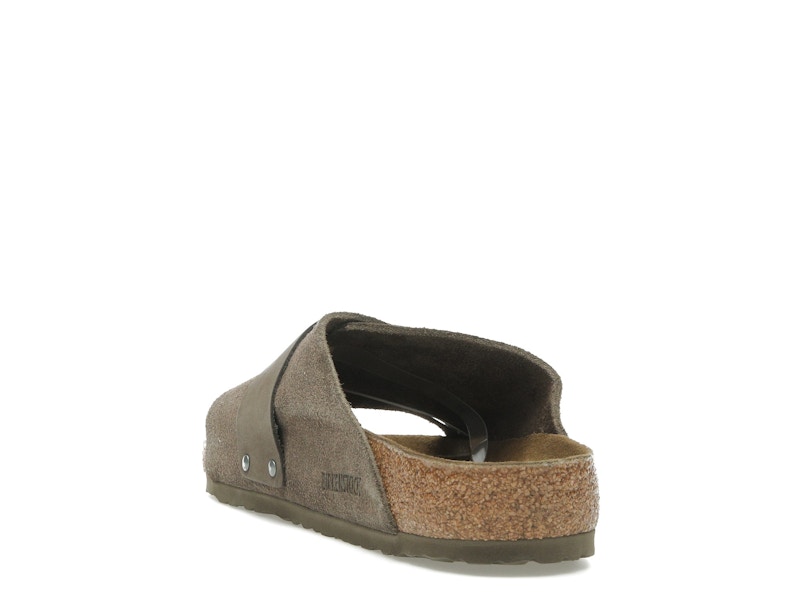 Birkenstock Kyoto Nubuck-Suede Concrete Gray