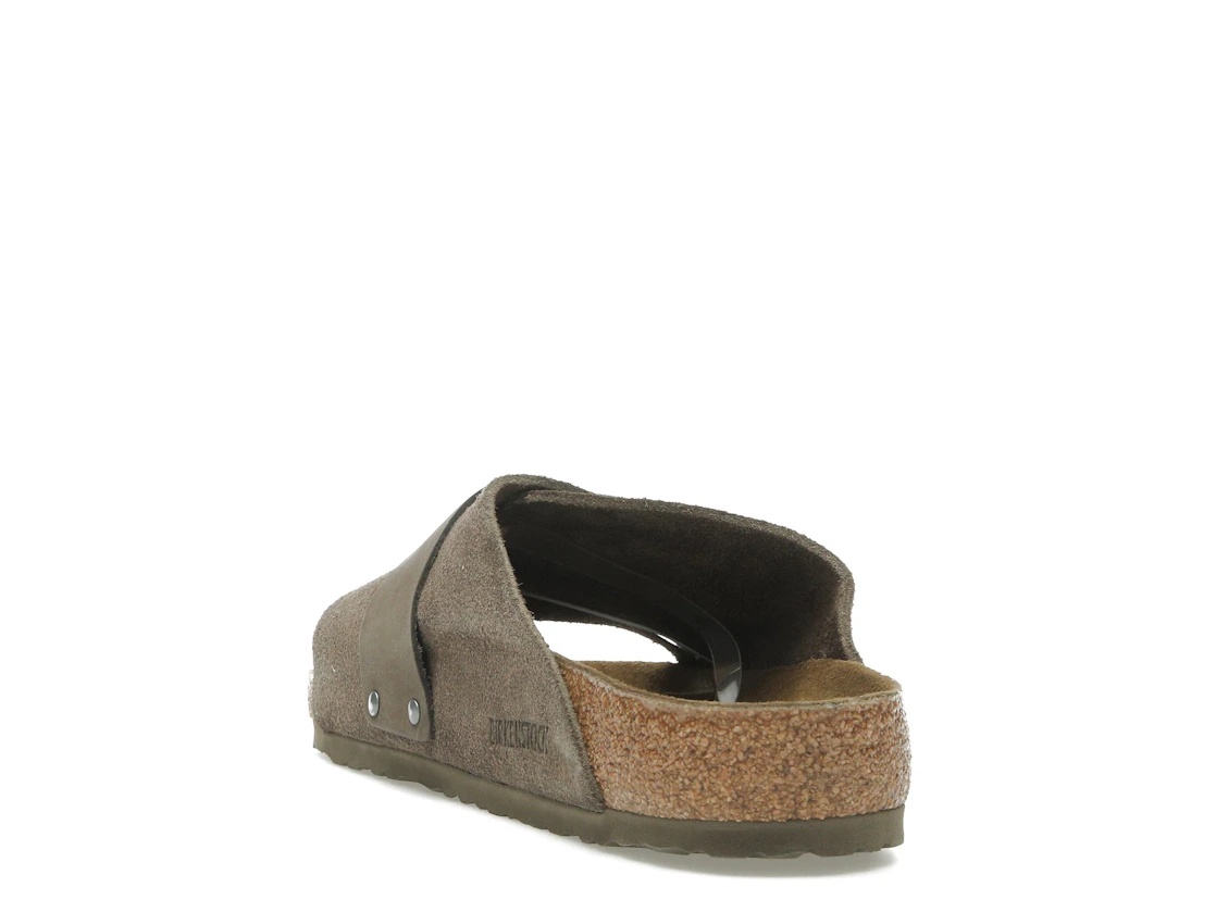 Birkenstock Kyoto Nubuck-Suede Concrete Gray