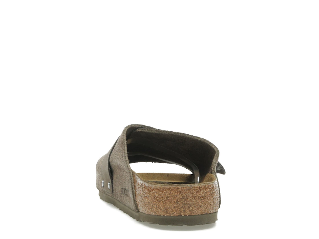Birkenstock Kyoto Nubuck-Suede Concrete Gray