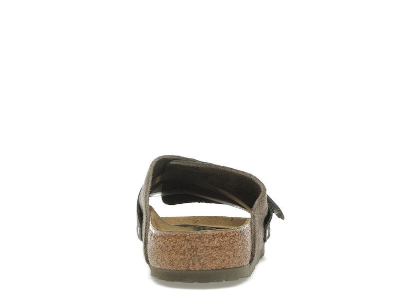 Birkenstock Kyoto Nubuck-Suede Concrete Gray