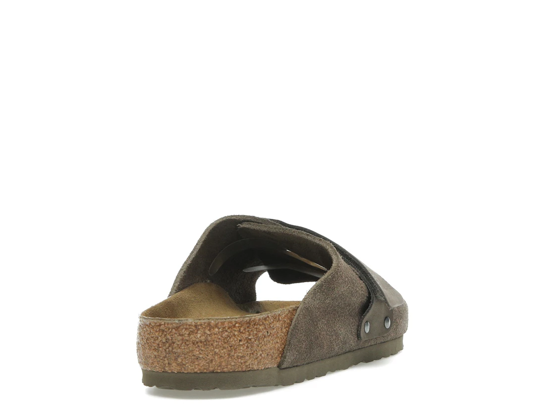 Birkenstock Kyoto Nubuck-Suede Concrete Gray