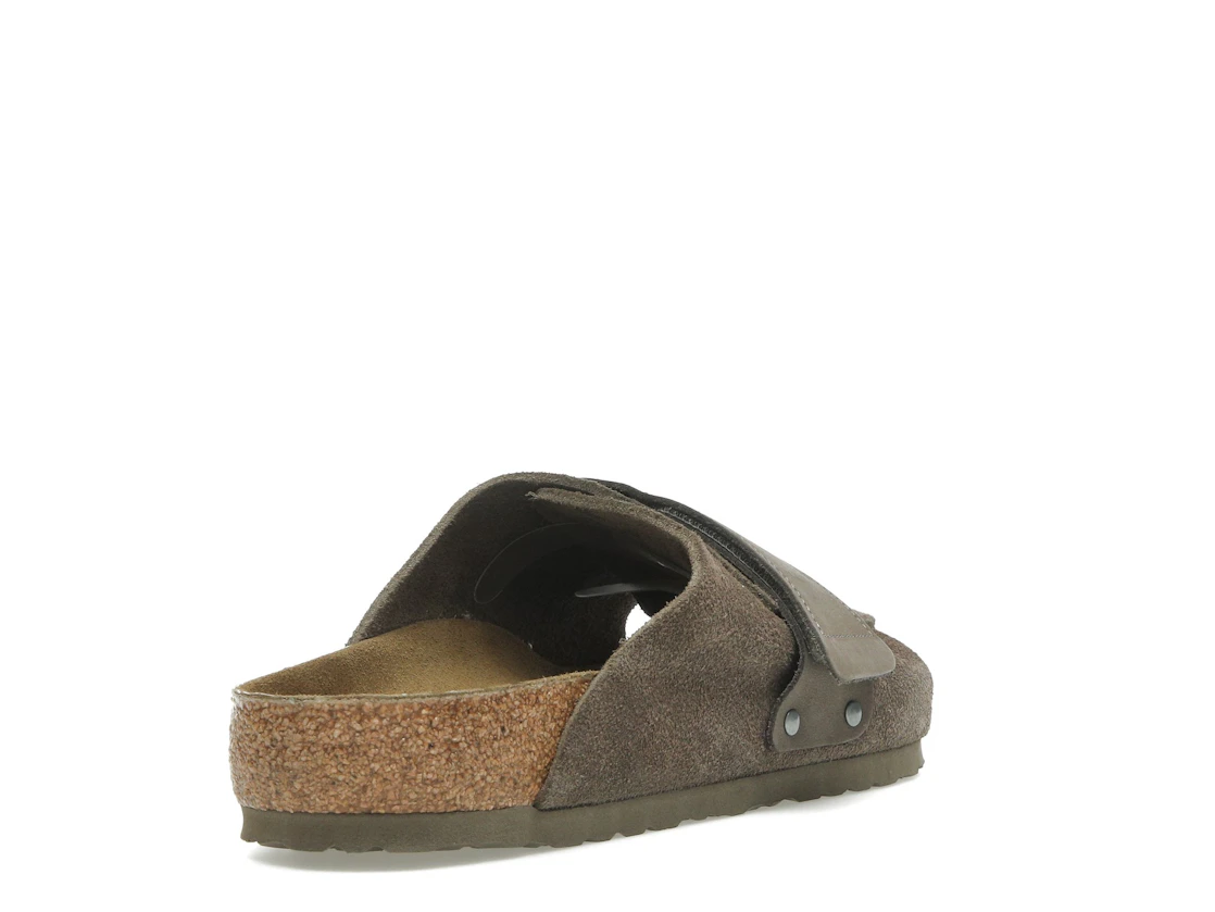 Birkenstock Kyoto Nubuck-Suede Concrete Gray