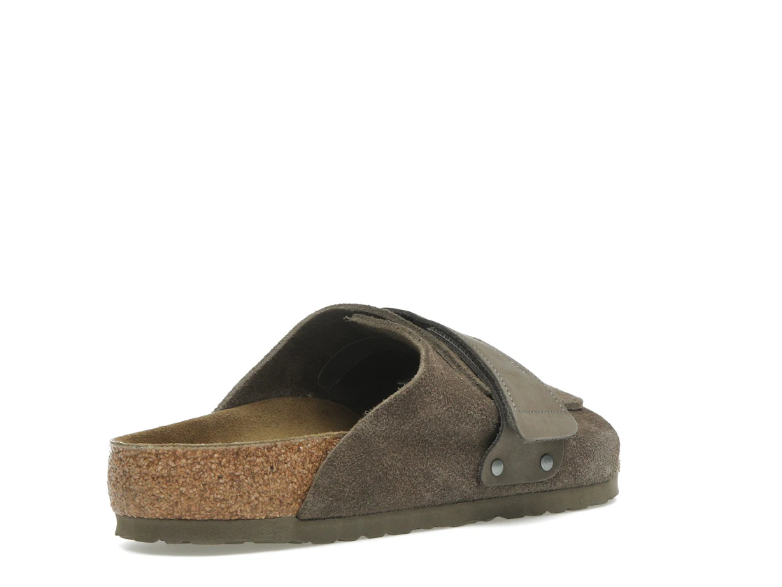 Birkenstock Kyoto Nubuck-Suede Concrete Gray