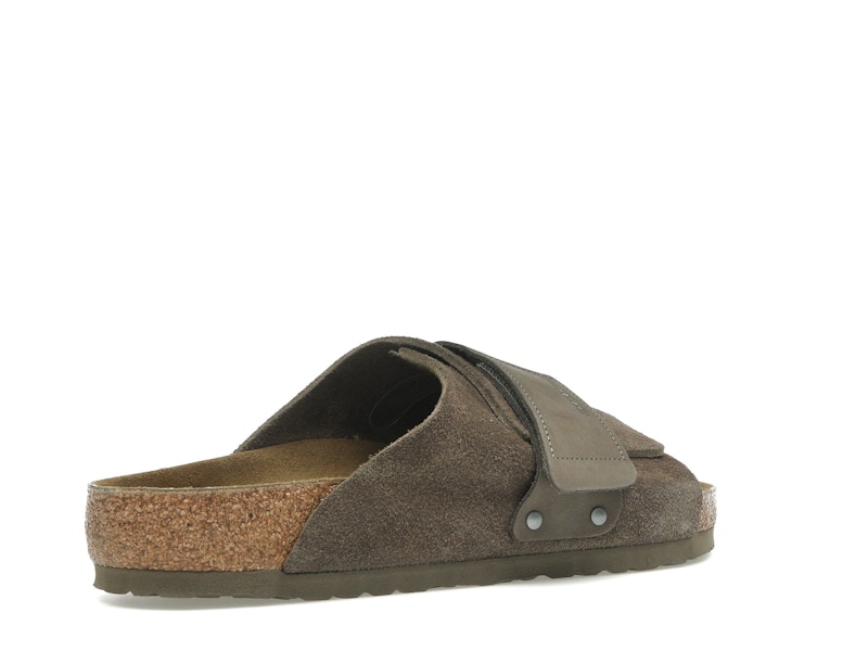 Birkenstock Kyoto Nubuck-Suede Concrete Gray