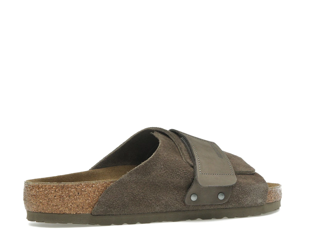 Birkenstock Kyoto Nubuck-Suede Concrete Gray