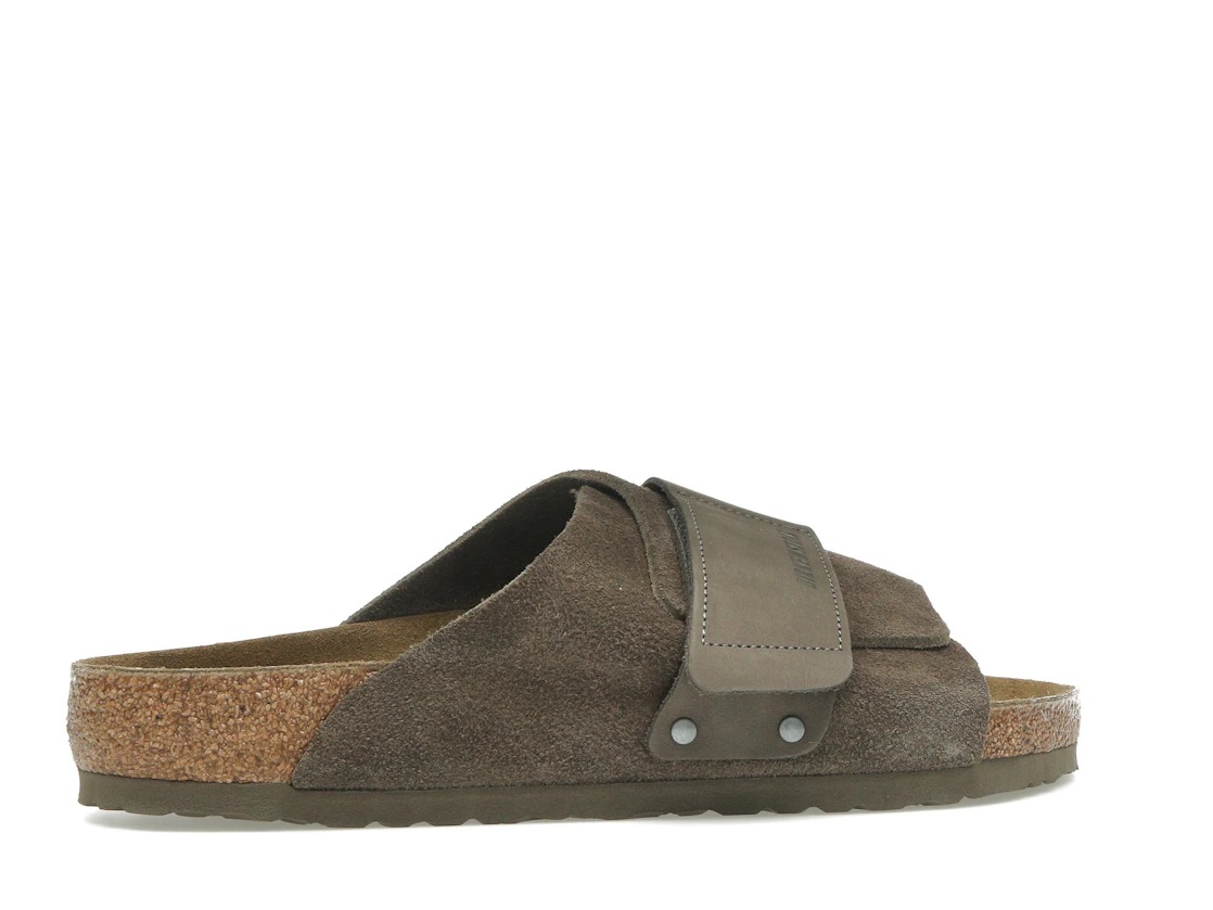 Birkenstock Kyoto Nubuck-Suede Concrete Gray