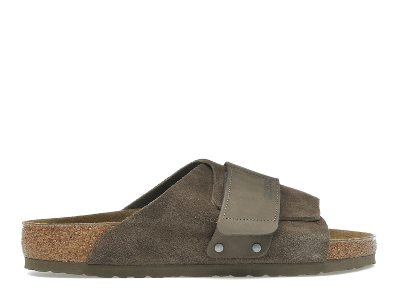 Birkenstock Kyoto Nubuck-Suede Concrete Gray