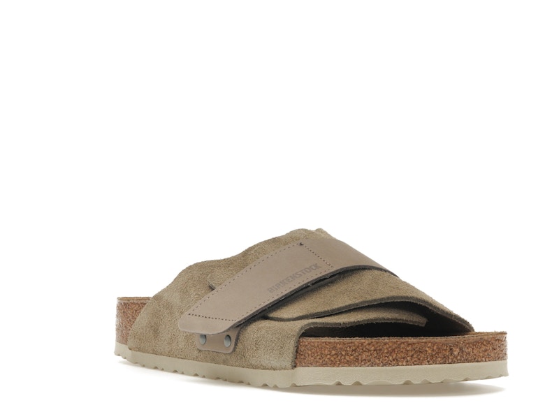 Birkenstock Kyoto Nubuck Suede Taupe