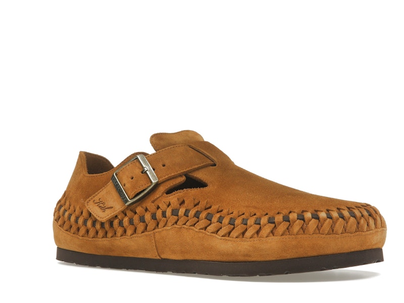 Birkenstock London Braided Shearling Kith Mink