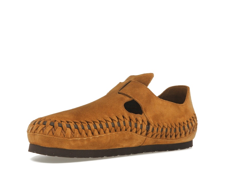 Birkenstock London Braided Shearling Kith Mink