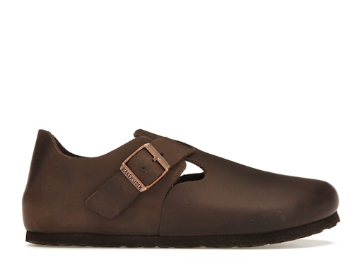 Birkenstock London Pelle Oliata Habanna 0