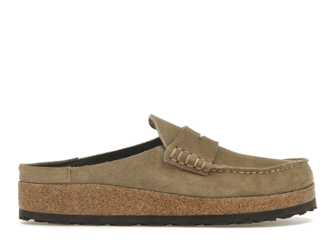 Birkenstock Naples Taupe Suede
