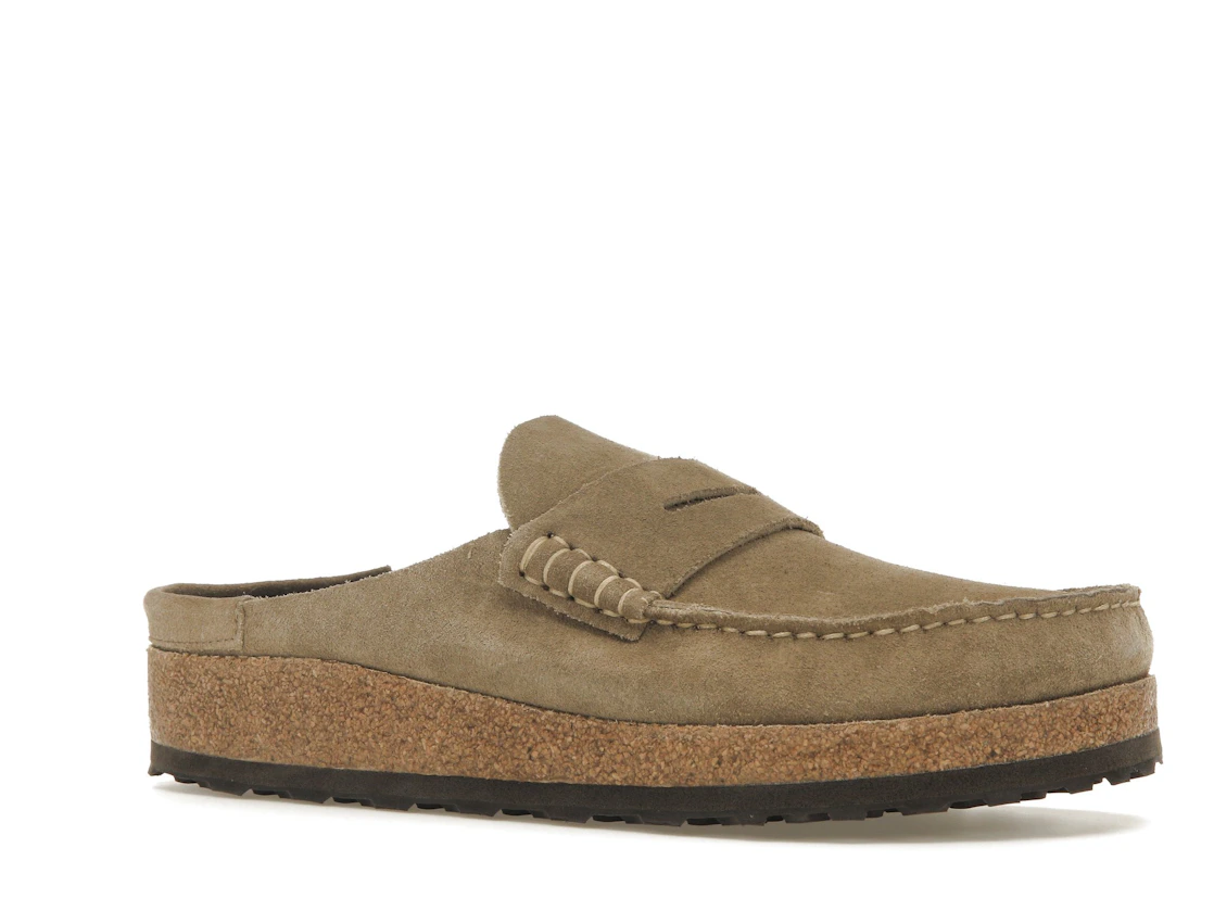 Birkenstock Naples Taupe Suede