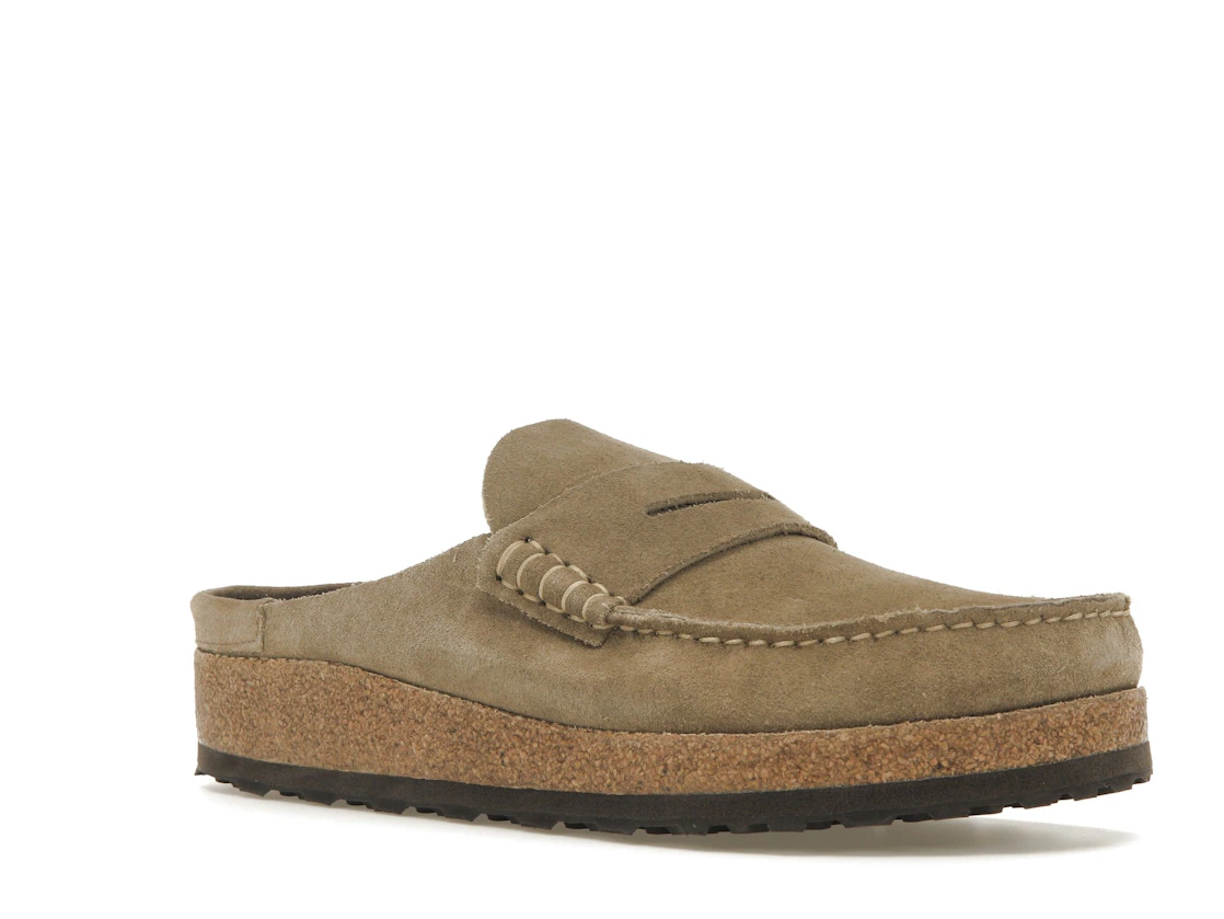 Birkenstock Naples Taupe Suede