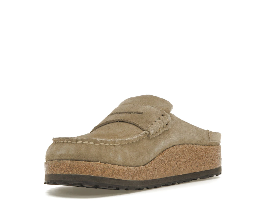 Birkenstock Naples Taupe Suede