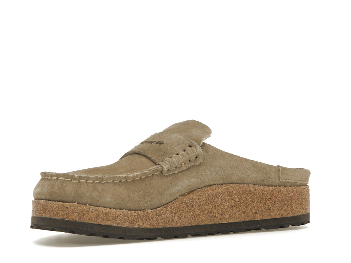 Birkenstock Naples Taupe Suede