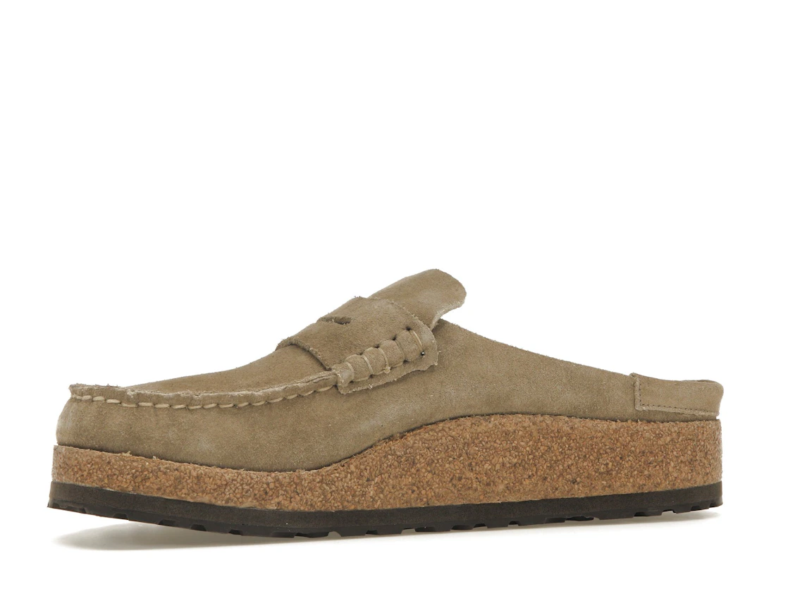 Birkenstock Naples Taupe Suede