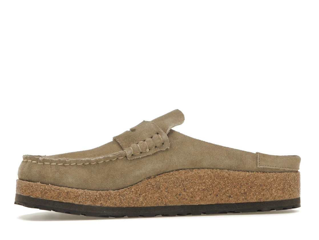 Birkenstock Naples Taupe Suede