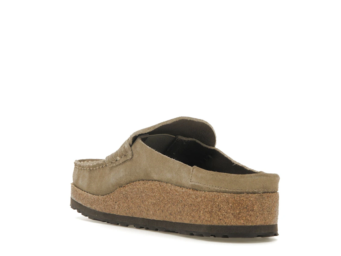 Birkenstock Naples Taupe Suede