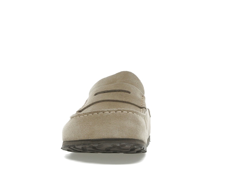 Birkenstock Naples Wrapped Suede Leather Taupe