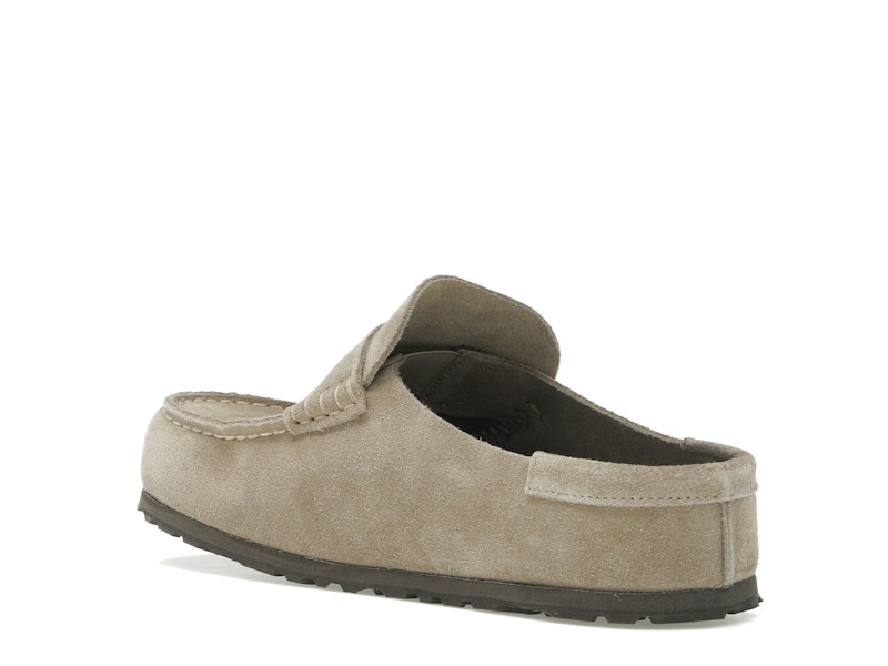 Birkenstock Naples Wrapped Suede Leather Taupe