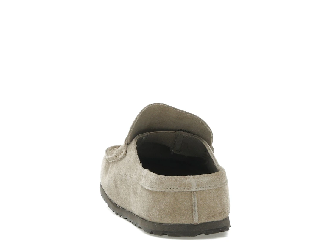 Birkenstock Naples Wrapped Suede Leather Taupe