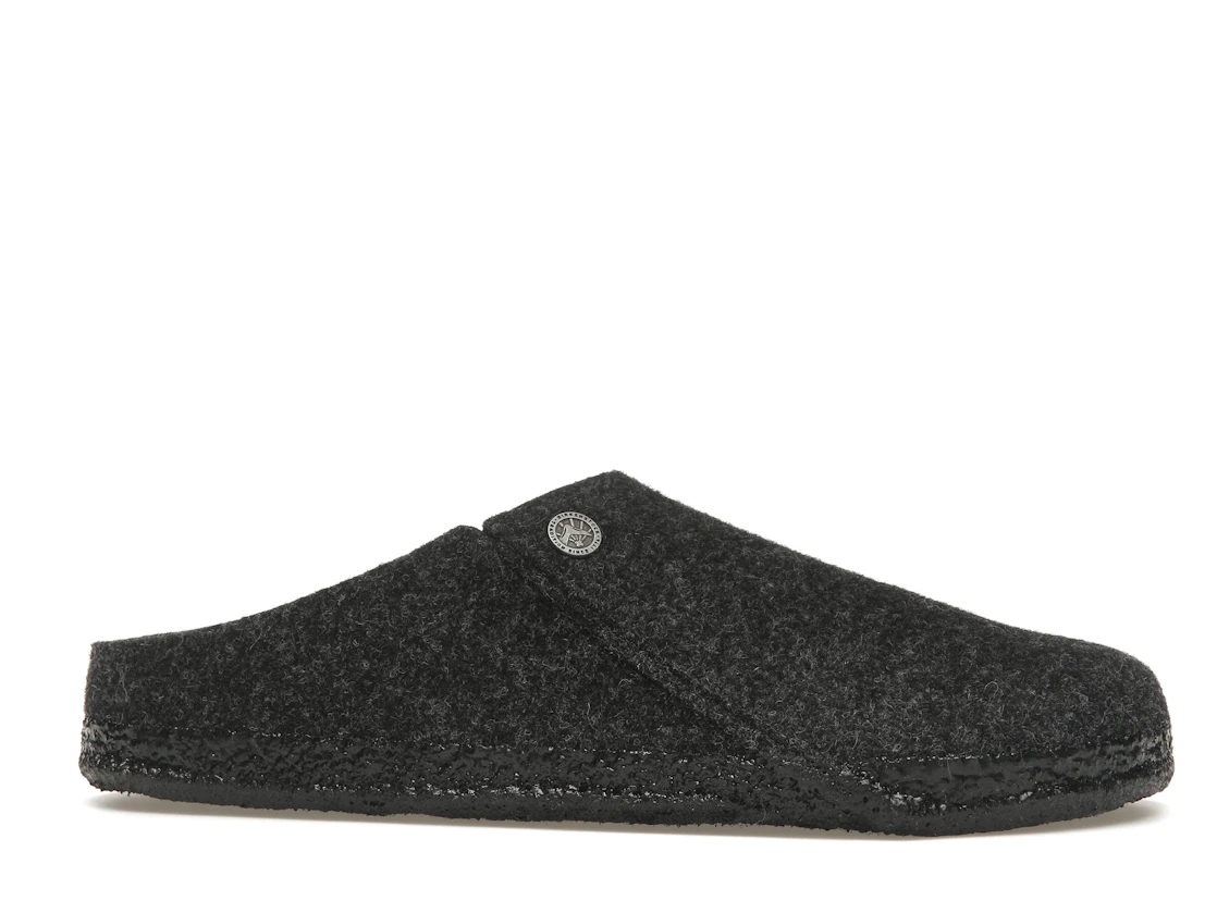 Birkenstock Zermatt Shearling Clog Wool Felt Anthracite