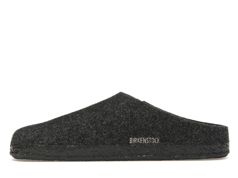Birkenstock Zermatt Shearling Clog Wool Felt Anthracite