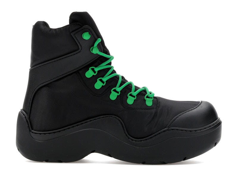 Bottega Veneta Puddle Bomber Black Green Men's - 667064VBSD71295 - US