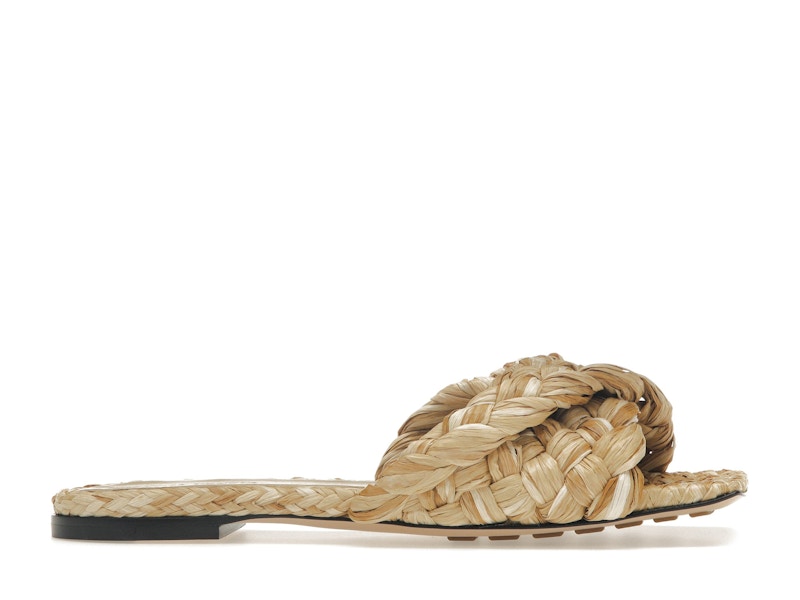 Bottega veneta flat sandals discount