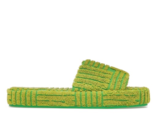 Bottega Veneta Resort Sandalo Geometrico Parrocchetto Kiwi 0