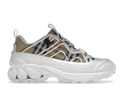 Burberry Arthur Vintage Check White Men's 8037254 8058324 US