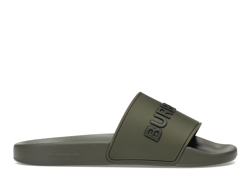 Burberry sandals hot sale green