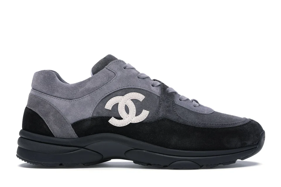Chanel Low Top Trainer CC Grey 0