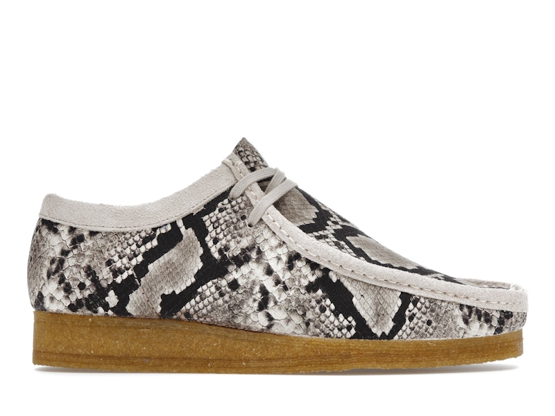 Clarks top snakeskin sneakers
