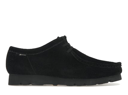 Clarks Originals Wallabee Gore-Tex Black Suede Men's 26149449 US