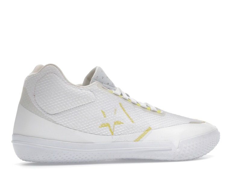 Converse All Star BB Evo Hi-Vis White Fresh Yellow