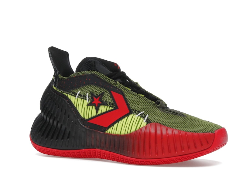 Converse All Star BB Prototype CX Mid Monster Clash Black Laser Lemon Red