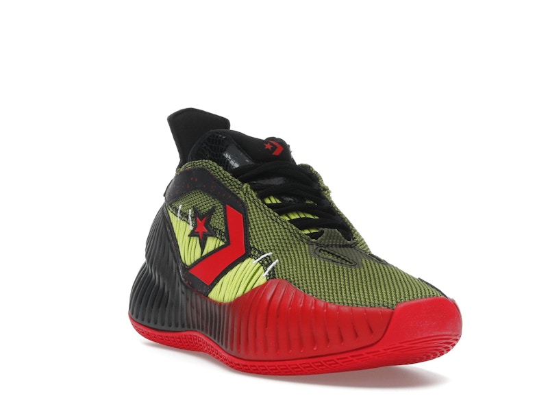 Converse All Star BB Prototype CX Mid Monster Clash Black Laser Lemon Red