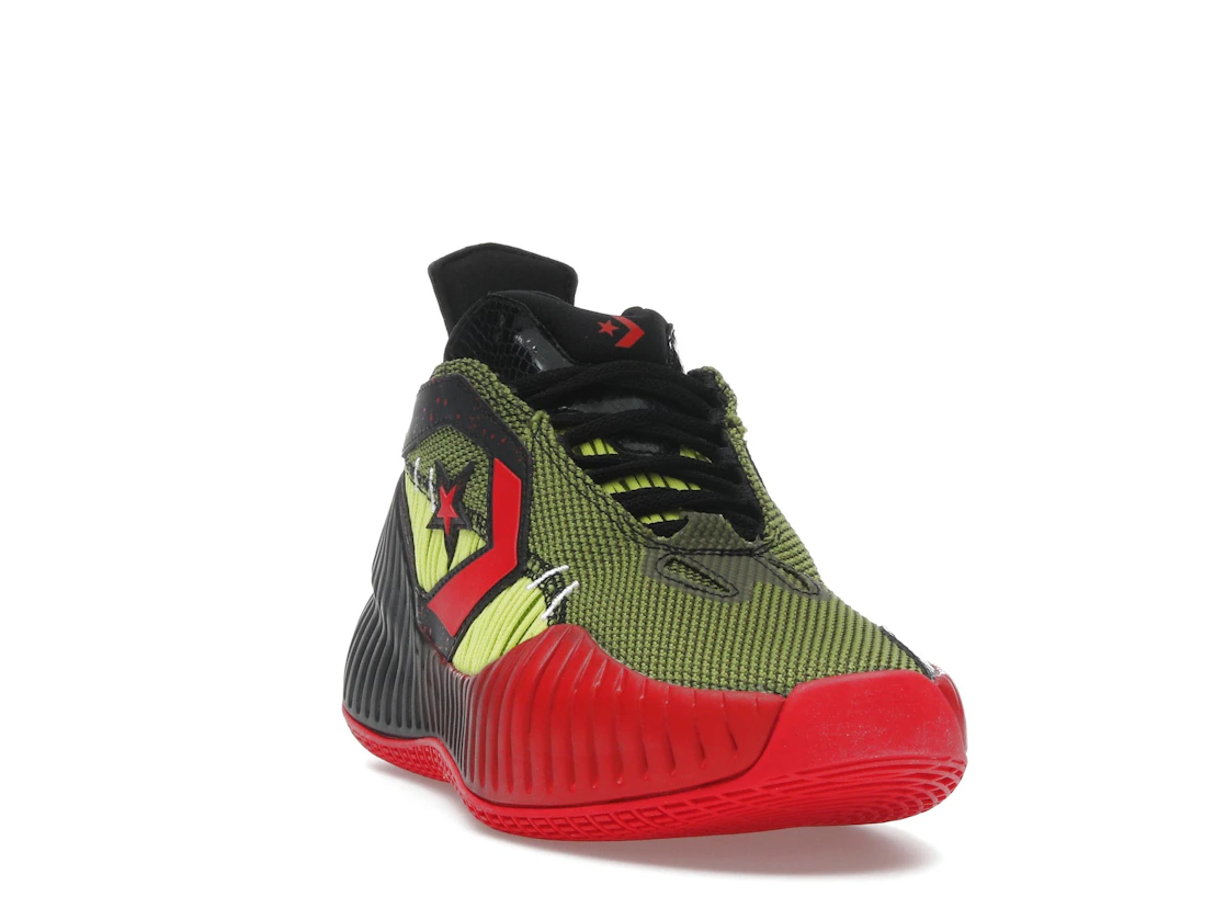 Converse All Star BB Prototype CX Mid Monster Clash Black Laser Lemon Red