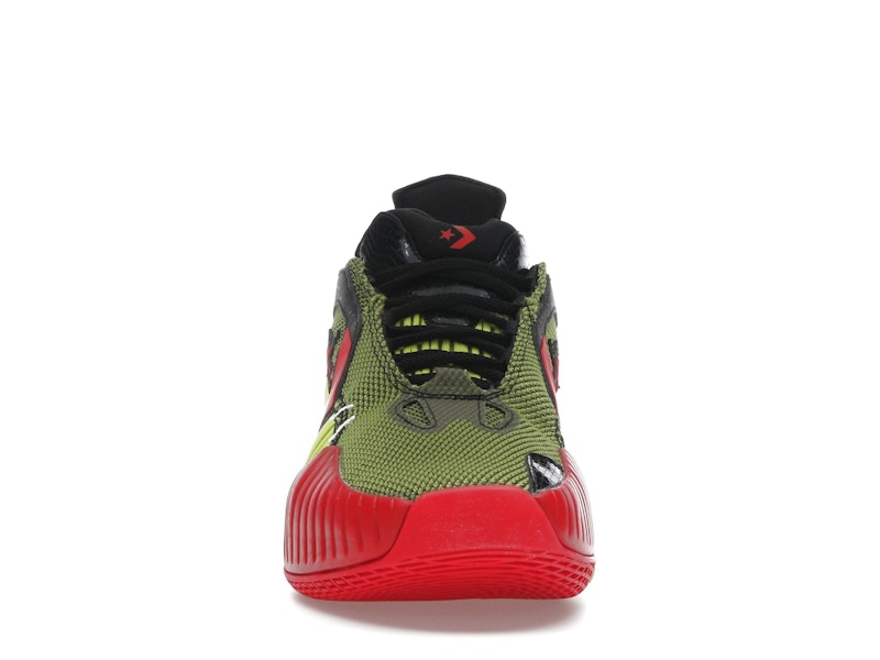 Converse All Star BB Prototype CX Mid Monster Clash Black Laser Lemon Red