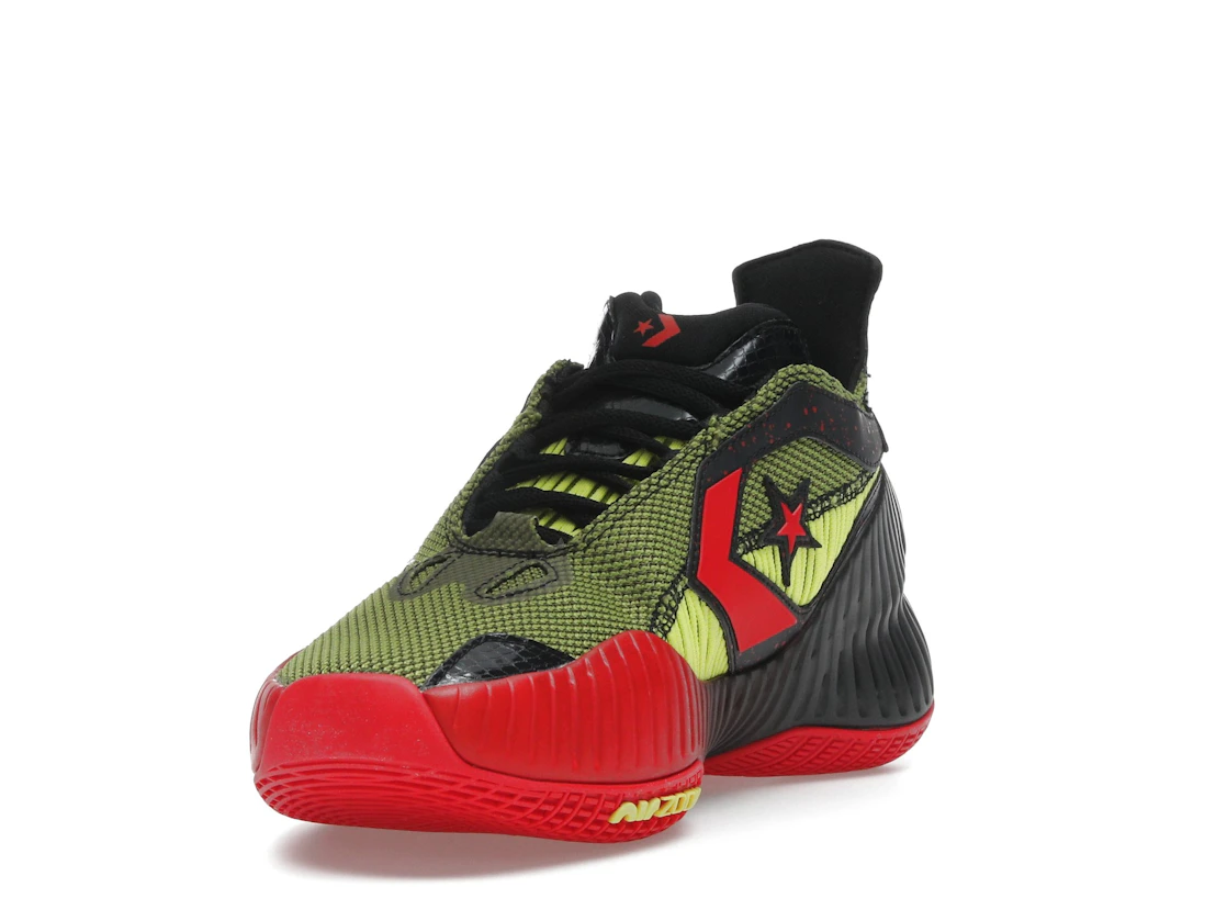 Converse All Star BB Prototype CX Mid Monster Clash Black Laser Lemon Red