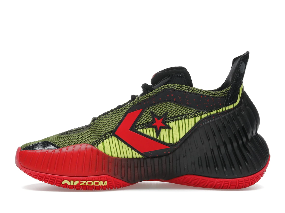Converse All Star BB Prototype CX Mid Monster Clash Black Laser Lemon Red