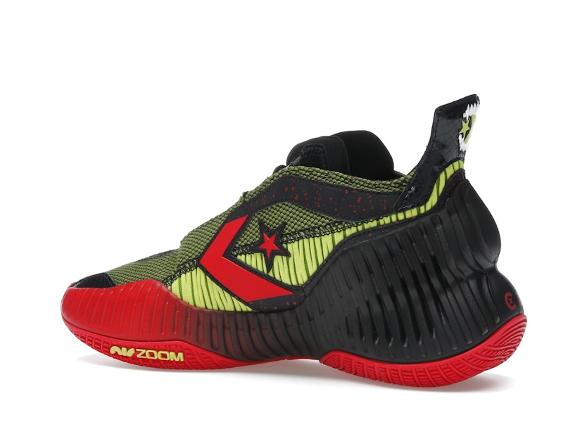 Converse All Star BB Prototype CX Mid Monster Clash Black Laser Lemon Red