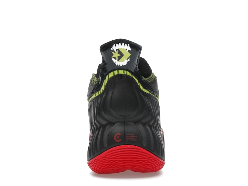 Converse All Star BB Prototype CX Mid Monster Clash Black Laser Lemon Red
