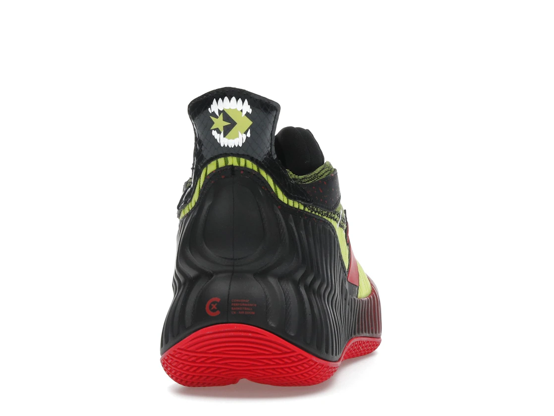 Converse All Star BB Prototype CX Mid Monster Clash Black Laser Lemon Red