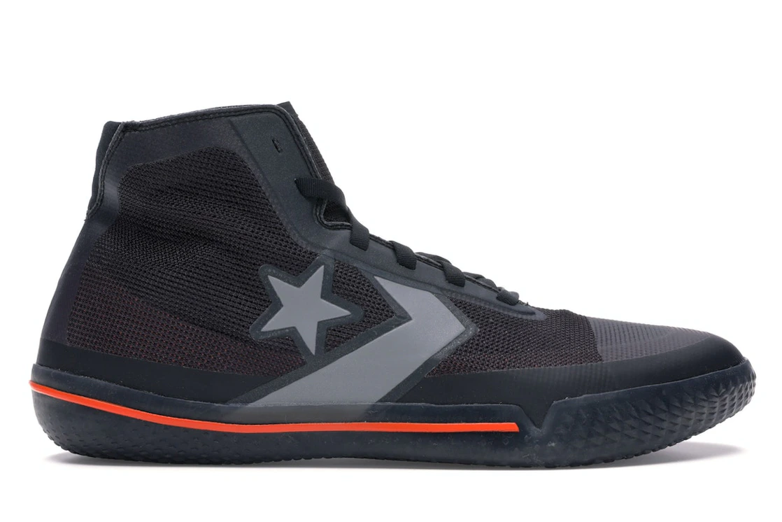 Converse All Star Pro BB Black Silver Orange