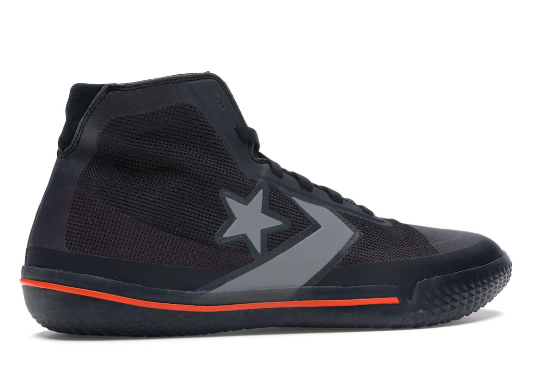 Converse All Star Pro BB Black Silver Orange